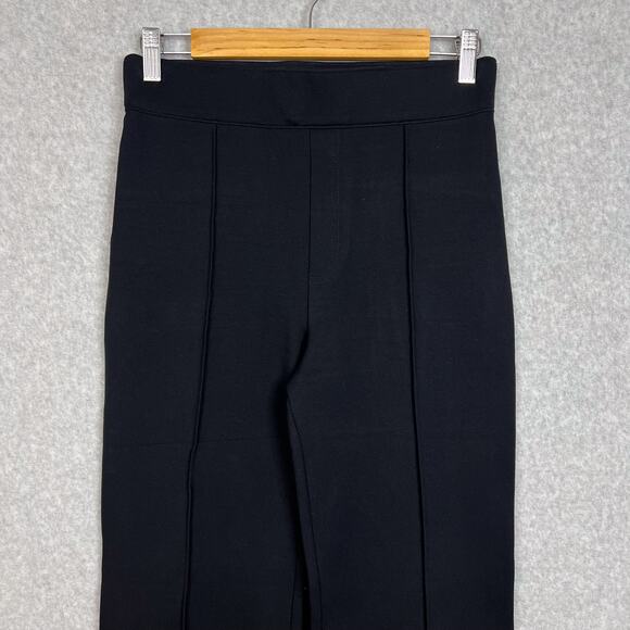 SPANX Supersmooth PerfectFit Black Ponte Flare High Rise Pull On Pant Sz Medium - Picture 3 of 9